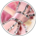 silver edge saton 8603 118x118 - Silver Edge Satin Ribbon - Berisfords Ribbons