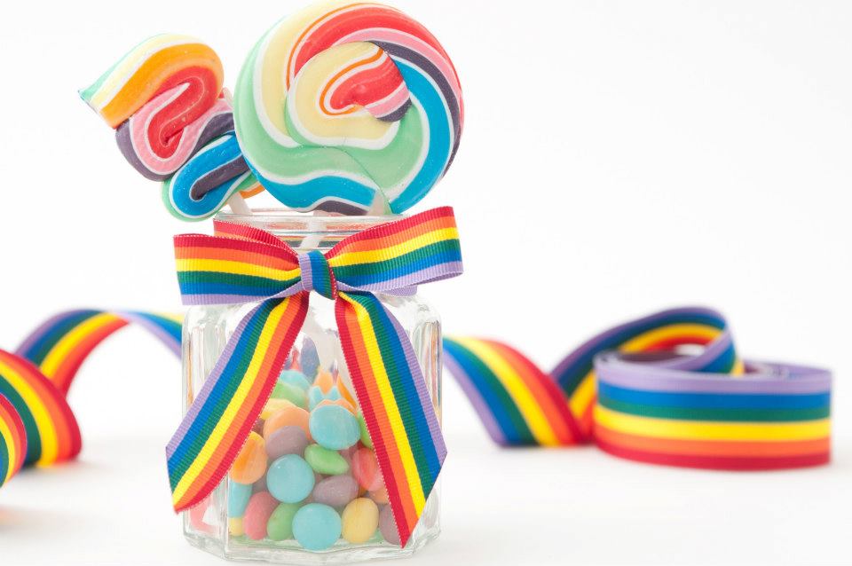 Rainbow Art.60003 - 3 Creative uses for rainbow ribbon - Berisfords Ribbons