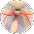 Rainbow sheer 60208 118x118 - Rainbow Sheer - Berisfords Ribbons