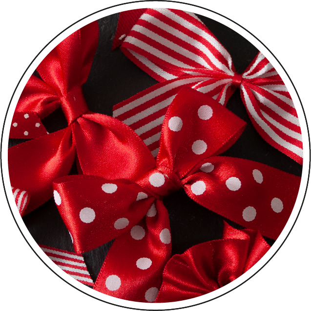 style gallery 1 - Hearts & Kisses - Berisfords Ribbons