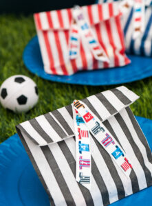 Art.80891 football shirts 221x300 - Four ways to spruce up parties with Celebration Ribbon - Berisfords Ribbons
