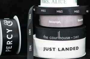 screen print website 300x199 - Personalised Ribbons for Unmatched Luxury - Berisfords Ribbons