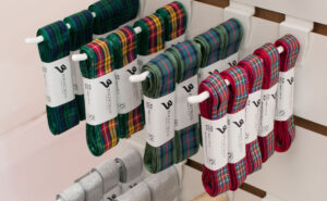 tartan retail 300x185 - Introducing Our New Ribbon Packs - Berisfords Ribbons